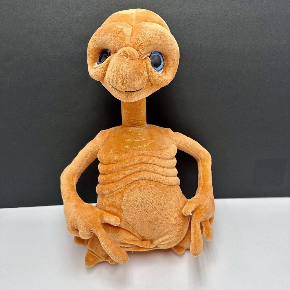 ET The Extra Terrestrial 14" Stuffed Plush Toy EUC Unbranded